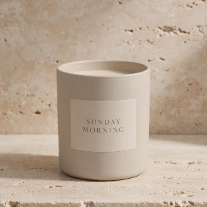 Sunday Morning Candle